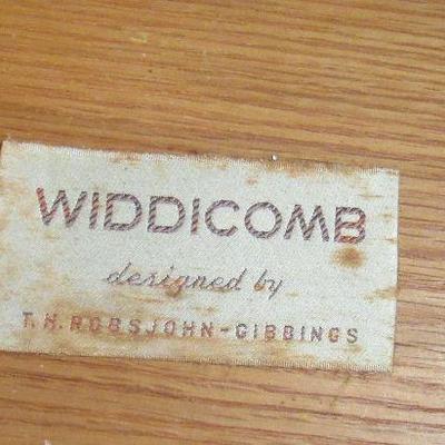 Lot 40 Mid Century Robsjohn Gibbings Widdicomb Furniture