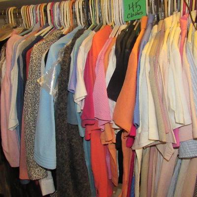 Lot 45 Large lot of ladies clothing some designers