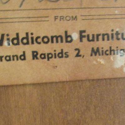 Lot 42 Mid Century Robsjohn Gibbings Widdicomb Furniture & headboard