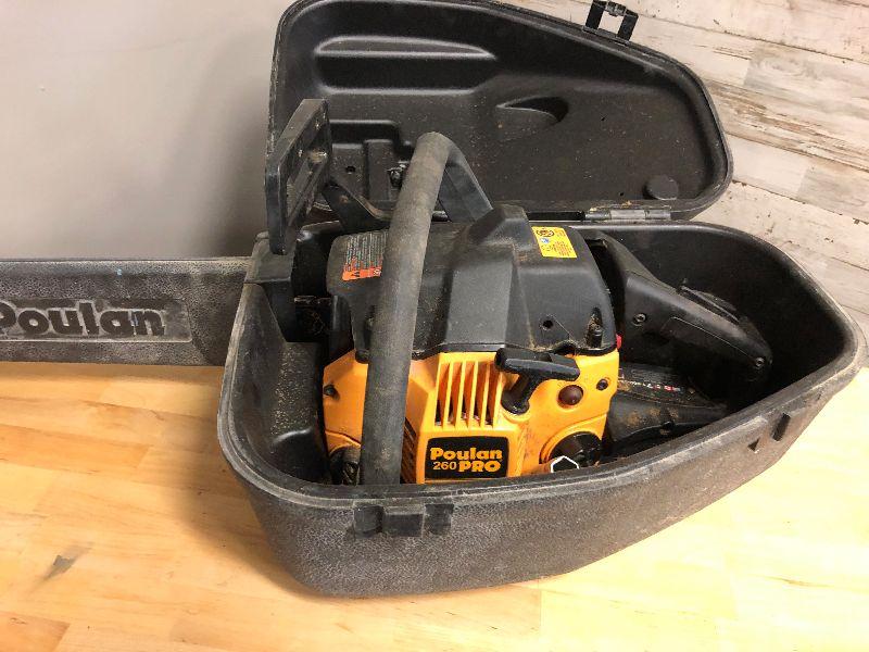 POULAN 260 PRO CHAINSAW