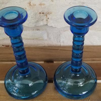 Cambridge Glass #1595 |  Blue