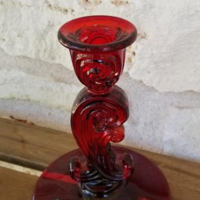 Fostoria #2535 | Ruby Red