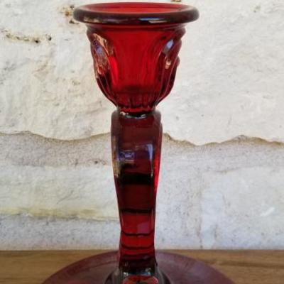 Fostoria #2535 | Ruby Red