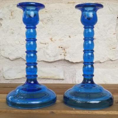Cambridge Glass #1595 |  Blue