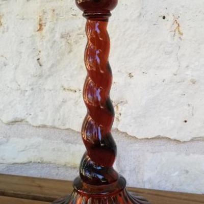 Northwood Glass Twisted Taper | Amber