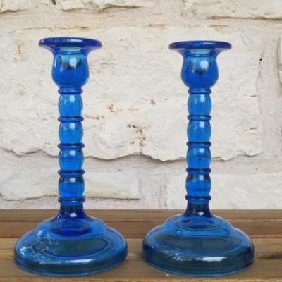 Cambridge Glass #1595 |  Blue
