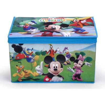 Mickey Mouse Fabric Collapsible Toy Box - New