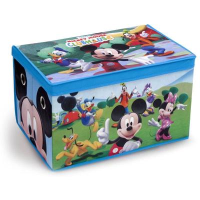 Mickey Mouse Fabric Collapsible Toy Box - New