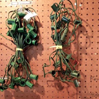 Lot 61: Mega Vintage Christmas Incuding C7 Lights Mercury Glass