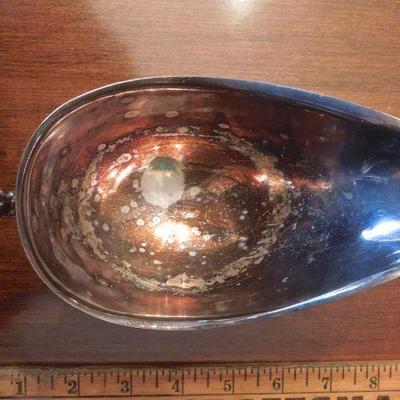 Lot 150: Silver Plated Serving Pieces with Chaffing Dish