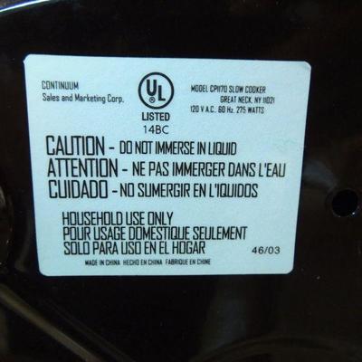 Lot 180: Rancher 6 Qt. Programmable Slow Cooker and Kitchen Utensils