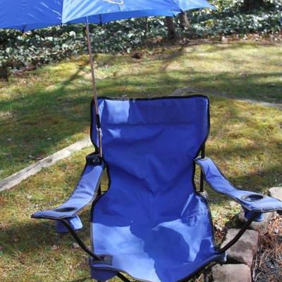 Lot 18: Two Captain Chairs, Cooler, Coleman Lantern, Weber Hibachi Grill et al