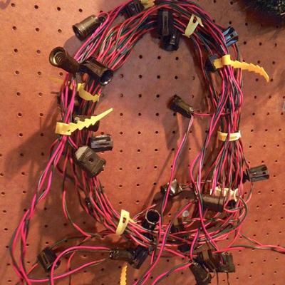 Lot 61: Mega Vintage Christmas Incuding C7 Lights Mercury Glass