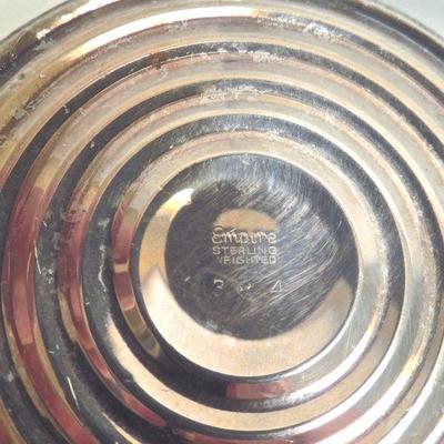 Lot 149: Group of Antique Sterling Silver and Silver Plate Service Pieces 