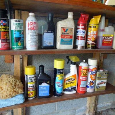 Lot 35: Automotive Maintenance Fluids Etc