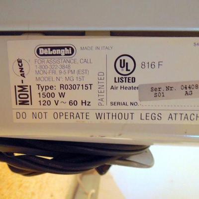 Lot 196: Utilitech Radiator Heater Model 0689360