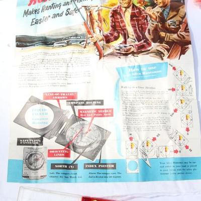Lot 12: Assortment of Outdoor Gear- Vintage Silva Compass etc