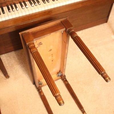 Lot 122: Bradford Aeolian Piano and Bench