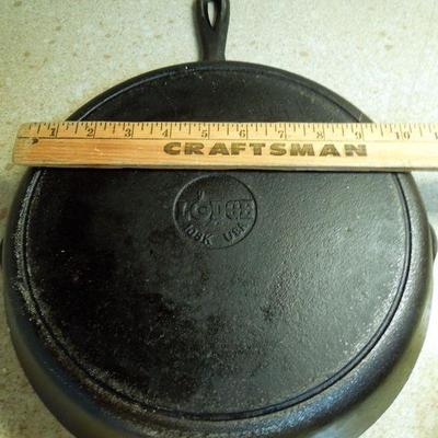 Lot 172: Four Sizes Cast Iron Skillets and 5qt. Dutch Oven