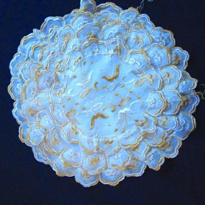 Lot 189: Antique and Vintage Needlework, Embroidered Linens and Tablecloths