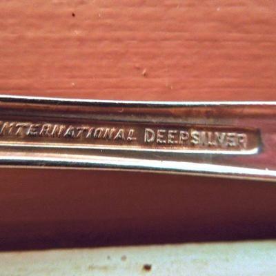 Lot 149: Group of Antique Sterling Silver and Silver Plate Service Pieces 