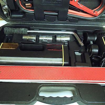 Lot 222: Michelin Emergency Roadside Kit and GE CB Radio