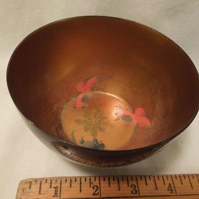 Lot 137: Asian Bowls and Miniature Figurines