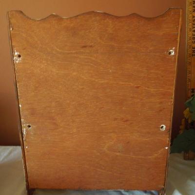 Lot 157: Cook Books, Wall Shelf and Gerber Daisies in Basket