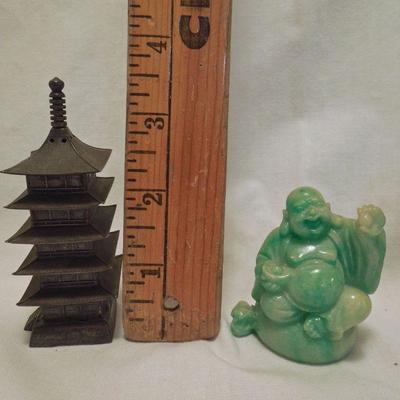 Lot 137: Asian Bowls and Miniature Figurines