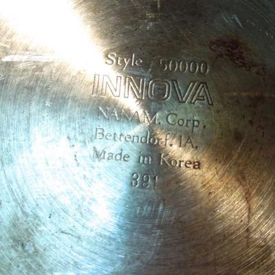 Lot 178: Stainless Pot Set and Utensils