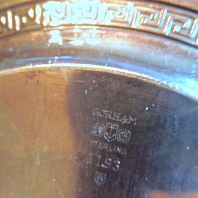 Lot 149: Group of Antique Sterling Silver and Silver Plate Service Pieces 