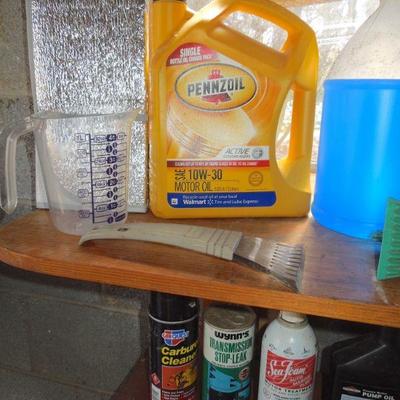 Lot 35: Automotive Maintenance Fluids Etc