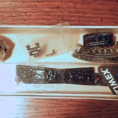 Lot 205: Three Jewelry Boxes, Mirror Tray, Lamp and Vintage Jewelery