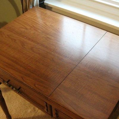Lot 108: Kenmore Sewing Machine and Sewing Basket Storage Stool