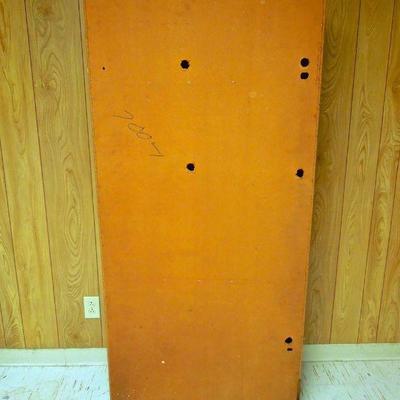 Lot 207: Vintage Shelves Adapted for Media with Electrical Switch