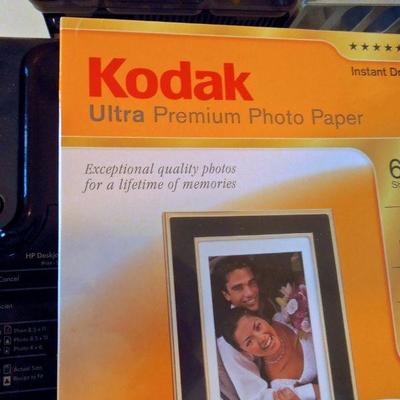 Lot 201: HP Deskjet F4480 Color Photo Printer with Photo and Copy Paper