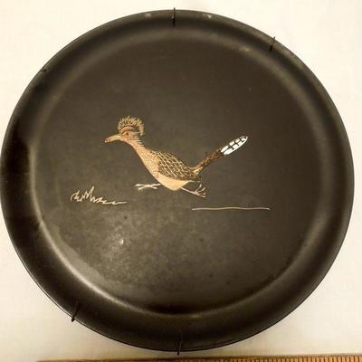 Lot 185: Late 1800's Villeroy & Bosh Mercury Stamp Plate 9 Collector's Plates