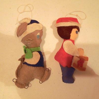 Lot 61: Mega Vintage Christmas Incuding C7 Lights Mercury Glass