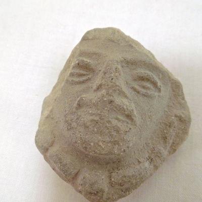 Lot 138: Minature Greek Pottery Shards, Stone Ginger Jar