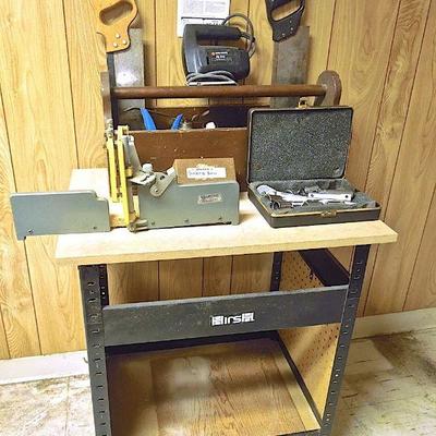 Lot 224: Hirsh Workbench with Tools
