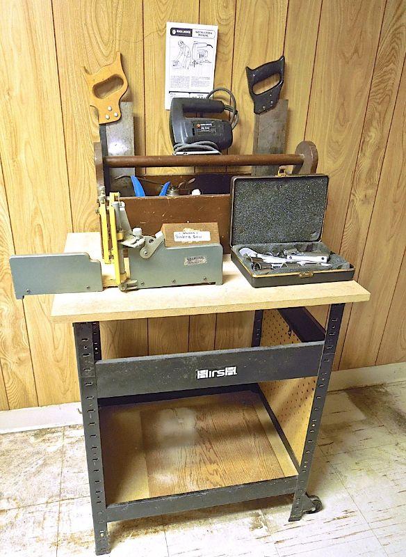 Lot 224 Hirsh Workbench with Tools