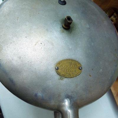 Lot 66: Sears Pressure Cooker with Vintage Ball Jars and Lids in Boxes