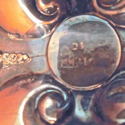 Lot 149: Group of Antique Sterling Silver and Silver Plate Service Pieces 