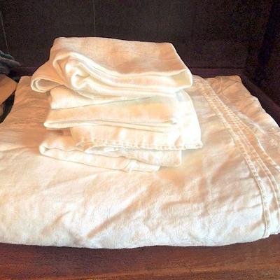 Lot 89: Large Group of Vintage Table Clothes- Many Linen