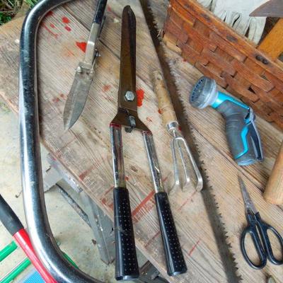 Lot 45: Group of Hand Gardening Tools