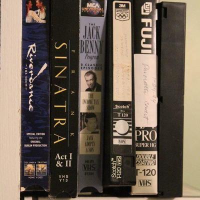 Lot 109: Large Collection of VHS and DVD Classics and Documentaries 
