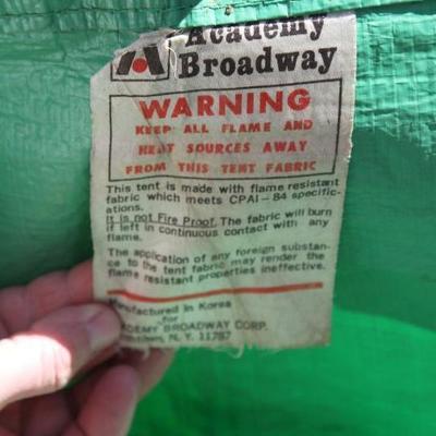 Lot 17: Down Mummy Style Sleeping Bag, Foam Pad and Tarp