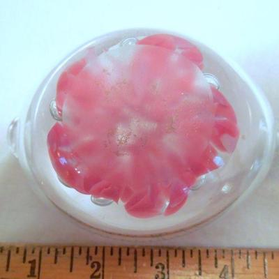 Lot 143: Vintage 1950"s Murano Glass Ashtry 4.5"