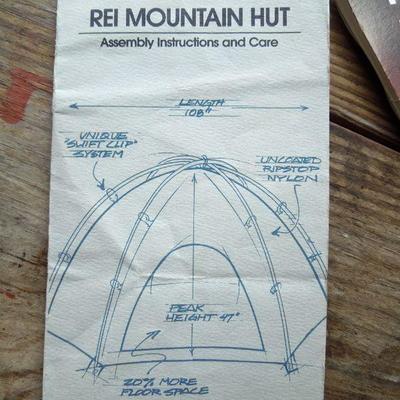 Lot 11: REI Tent 2 Person "Mountain Hut" with Fly