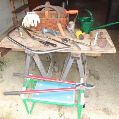 Lot 45: Group of Hand Gardening Tools
